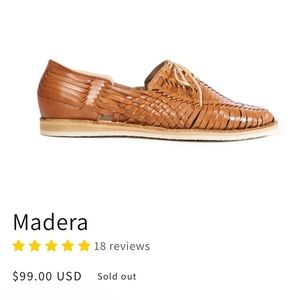 NEW! SOLD OUT Mexican Sole Mens Shoes - Size 12 - Gorgeous, Comfortable Leather